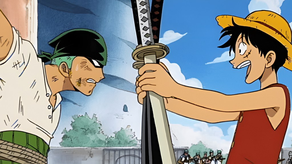 One Piece Luffy Zoro