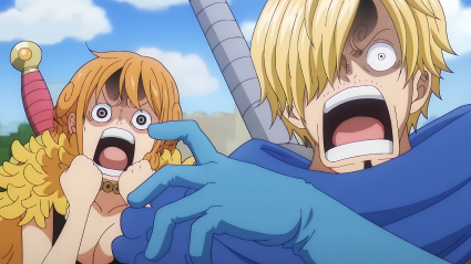 One Piece Nami Sanji