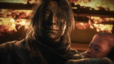 Phantom Blade Zero golden masked character