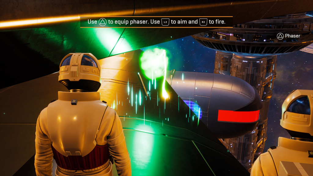 A screenshot from Star Trek: Resurgence.