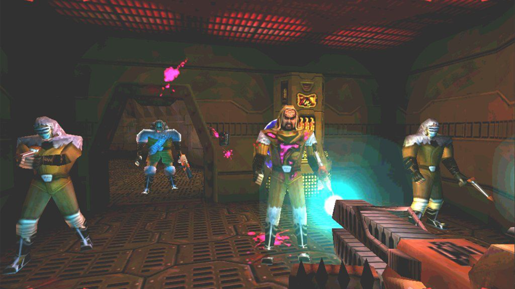 A screenshot from Star Trek: The Next Generation: Klingon Honor Guard on PC.