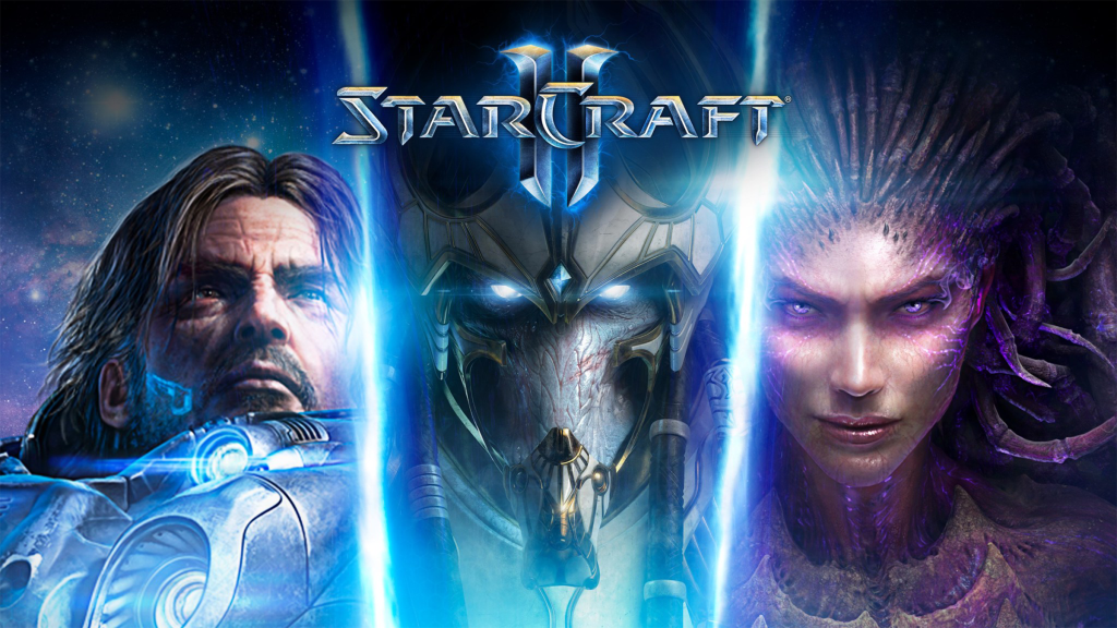 Promotional art for StarCraft II.