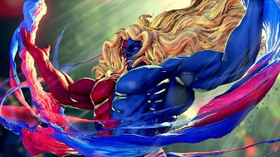 Street Fighter 5 Gill victory screen