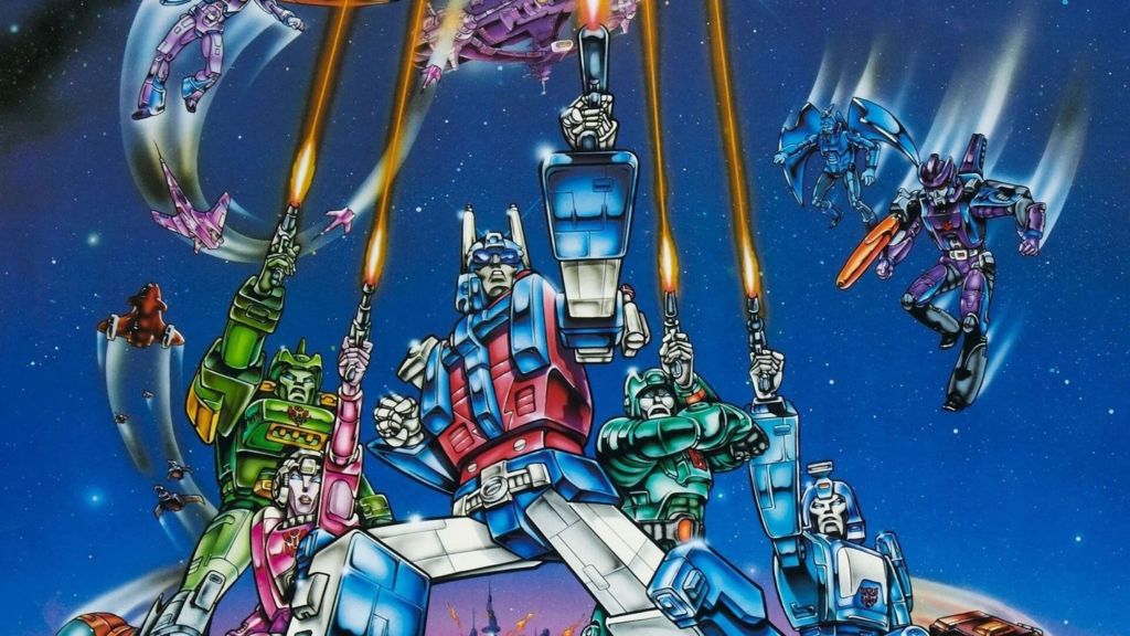 The Transformers The Movie key art