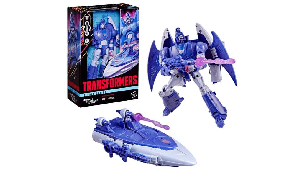 Transformers Studio Series MTMTE Collection The Transformers: The Movie Voyager Class Scourge Action Figure