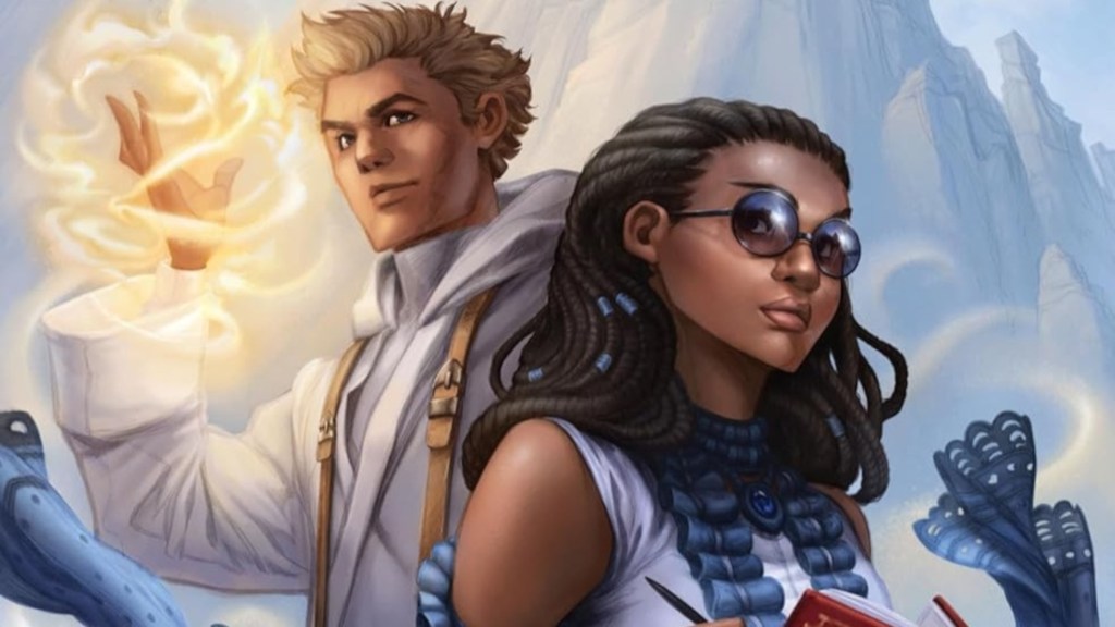 The cropped cover of the White Sand omnibus