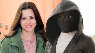 A split image with Linda Cardellini in Freaks and Geeks and Regina King in Watchmen
