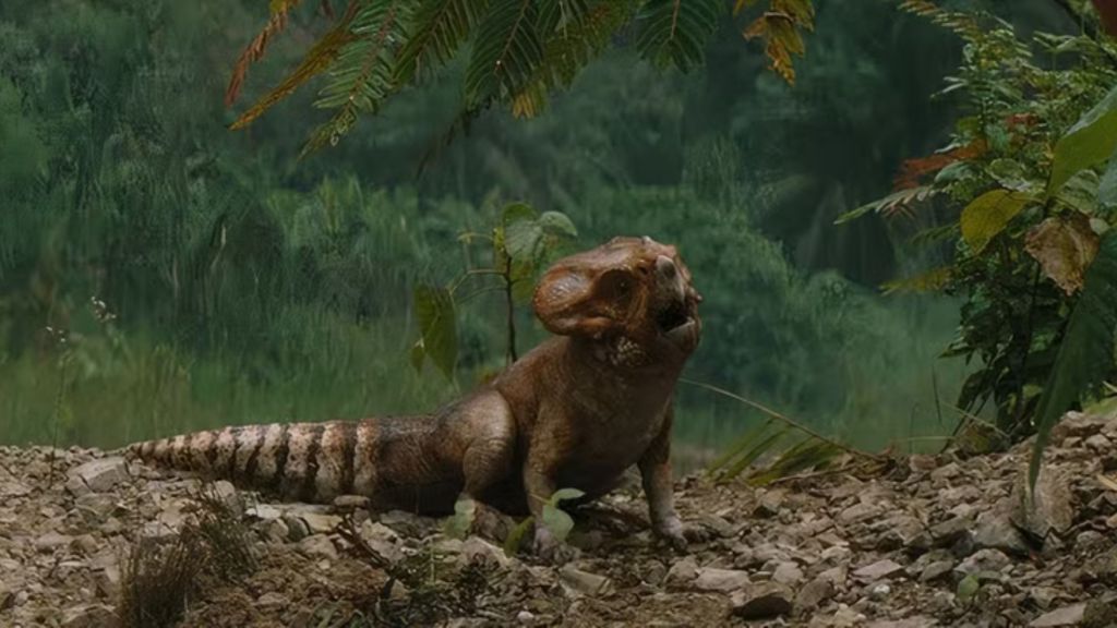 Aquilops from Jurassic World Rebirth