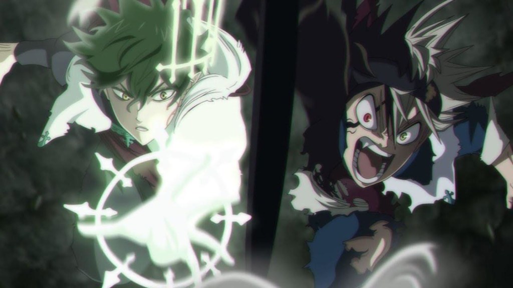 Atsa and Yuno vs. Licht in Black Clover