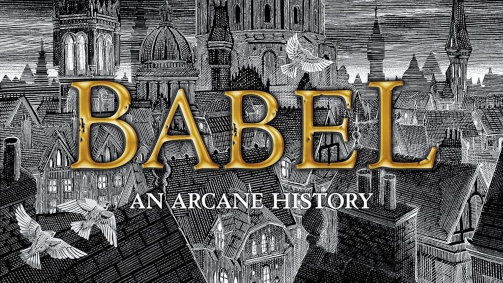 The cropped cover of Babel by R.F. Kuang