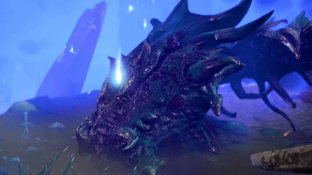Baldur's Gate 3 Ansur dragon boss waking up