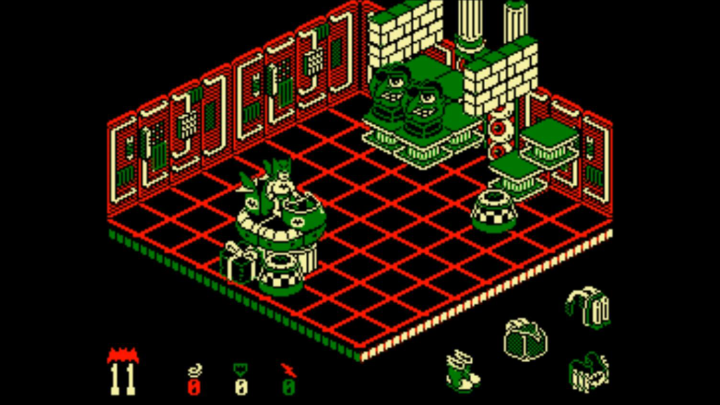 A screenshot from Batman (1986)