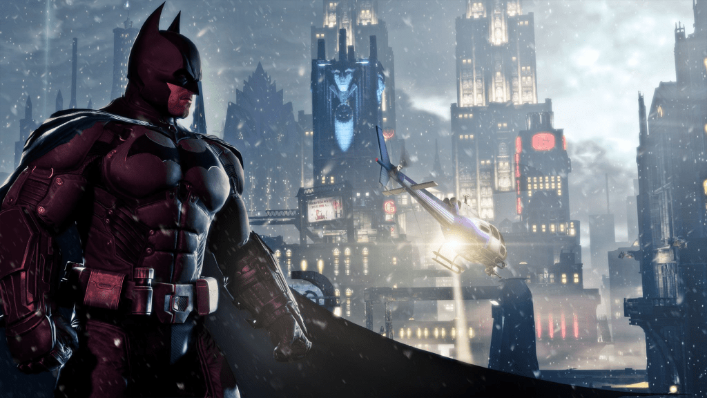 A screenshot from Batman: Arkham Origins (2013)