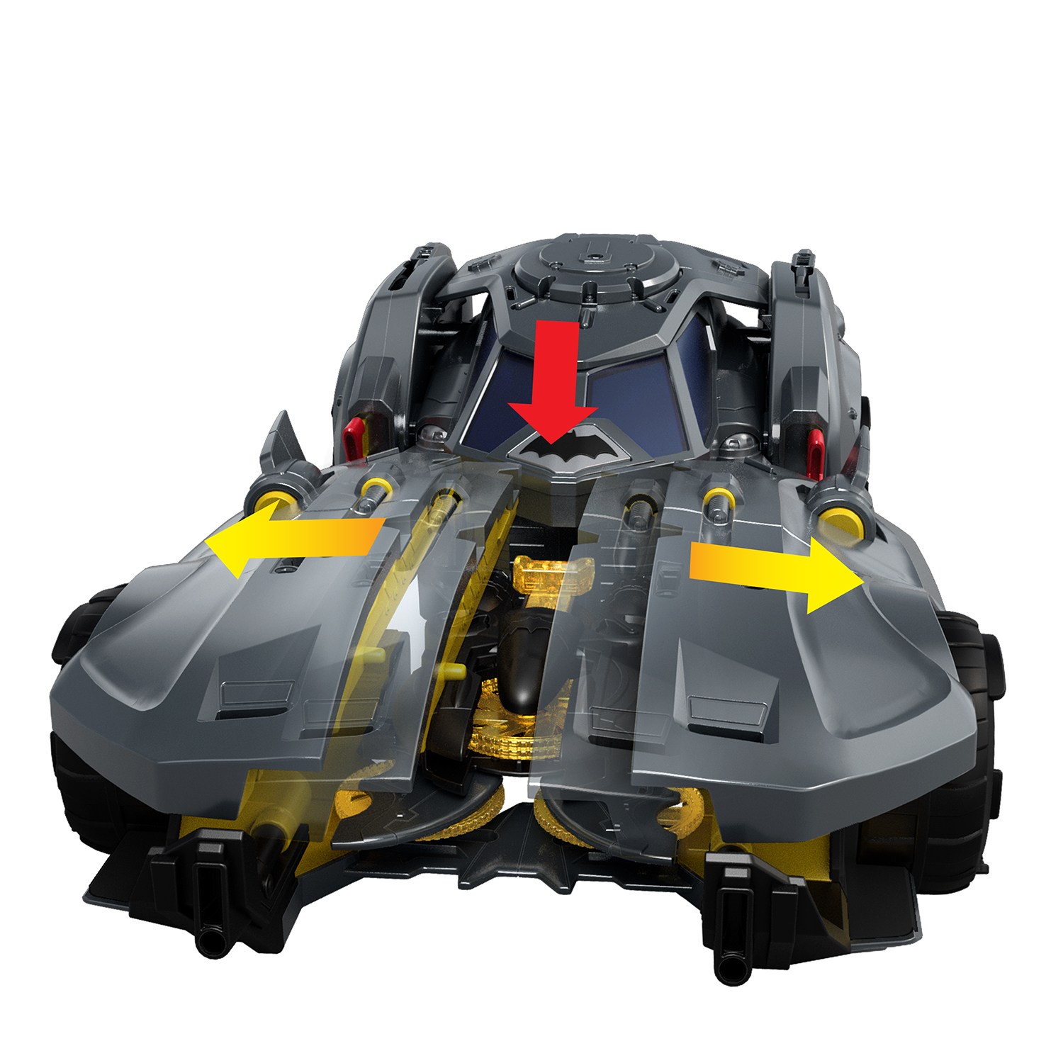 Mattel Reveals DC Toyline's All-New Batmobile, Allowing Fans To Create ...