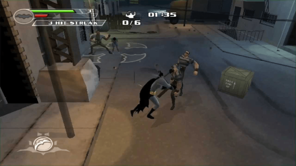 A screenshot from Batman: Rise of Sin Tzu (2003)