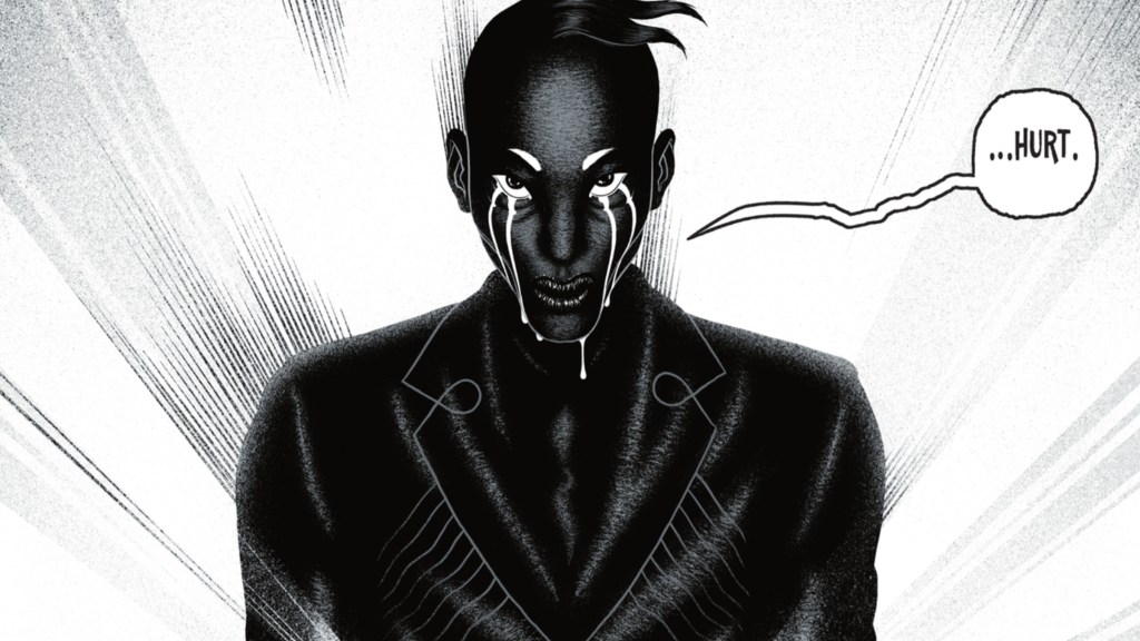 Crytoon with a Bright Background