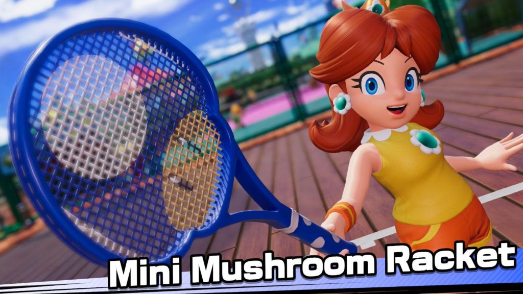 Daisy with Mini Mushroom Racket