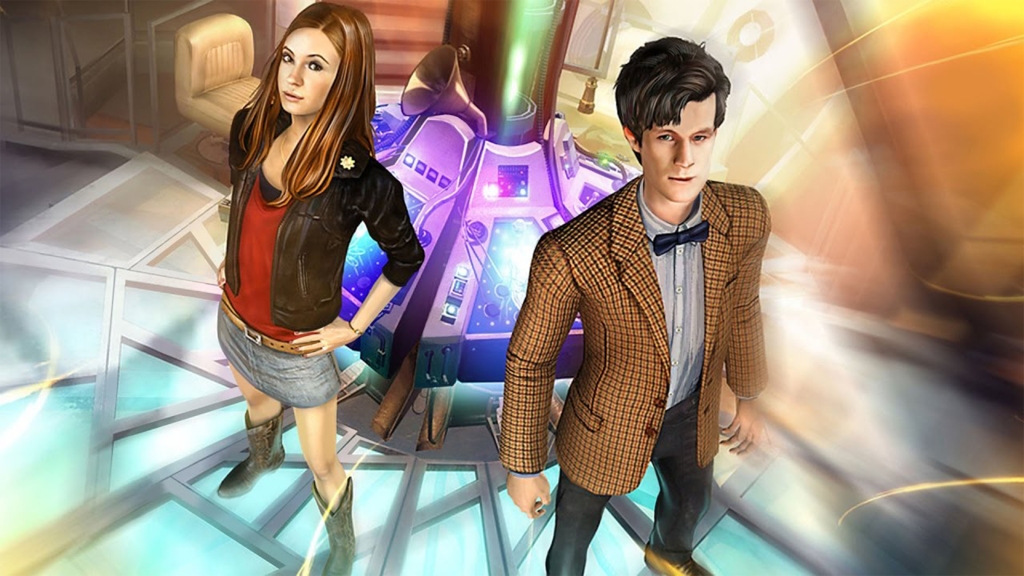 A screenshot from Doctor Who: The Adventure Games