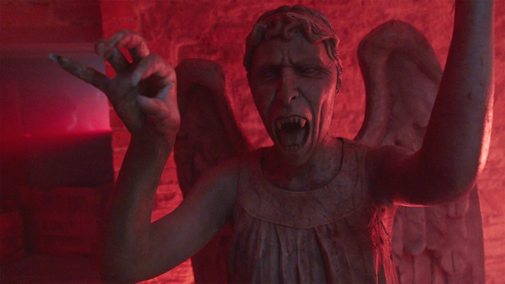 A screenshot from Doctor Who: The Lonely Assassins.