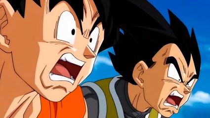 Dragon Ball Goku Vegeta Shocked