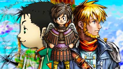 Characters from Contact, Dragon Quest 9 and Golden Sun on the Nintendo DS in a row.