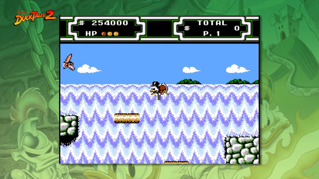 A screenshot from DuckTales 2 in The Disney Afternoon Collection on the Nintendo Switch 2.