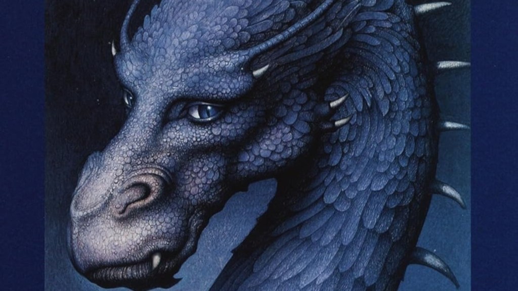 The cropped cover of Eragon by Christopher Paolini