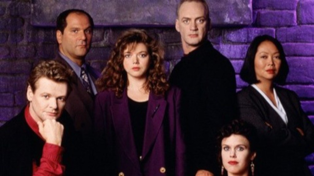 The poster for Forever Knight featuring the main cast