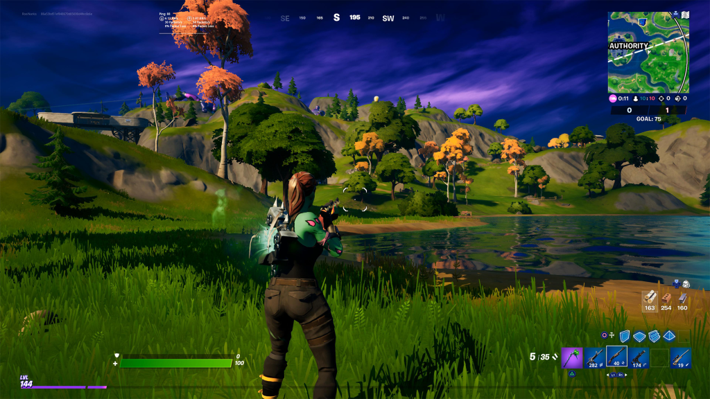 A screenshot from Fortnite.