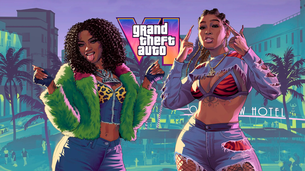 Promotional art for GTA VI.