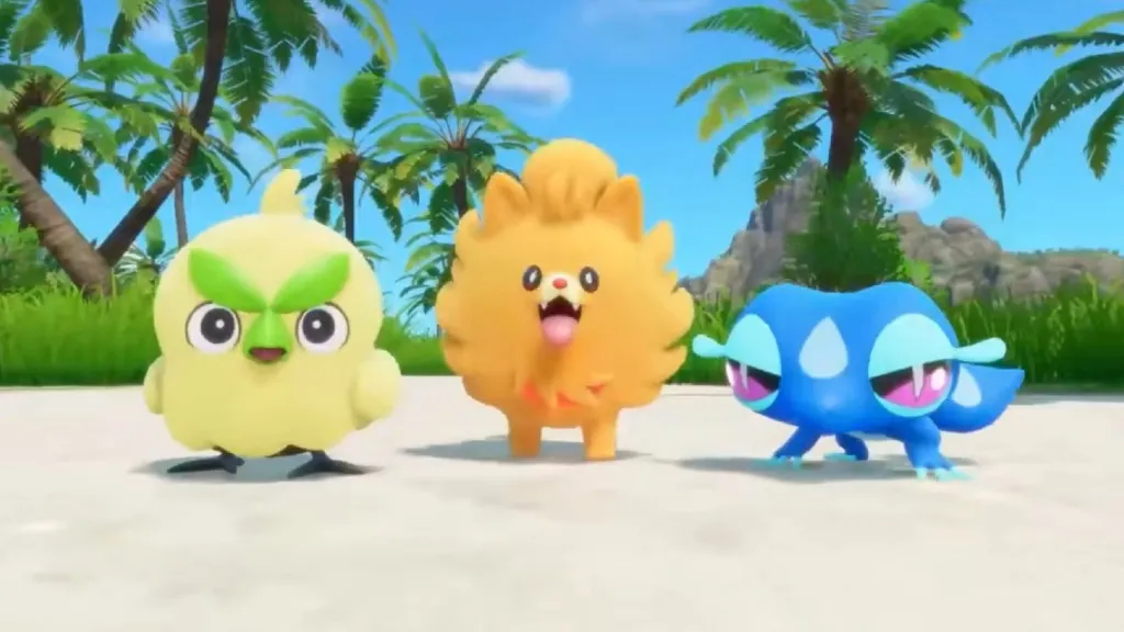 Gen 10 Starters Pokemon Winds and Waves