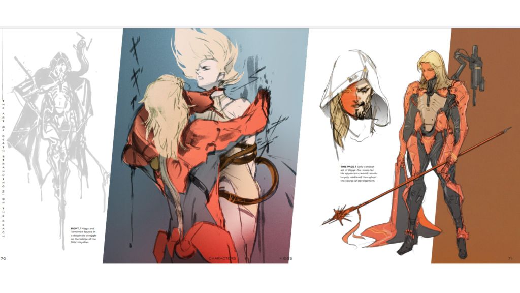 Higgs Concept Art Death Stranding 2