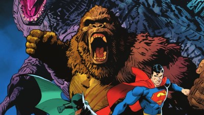 Kong with the Justice League