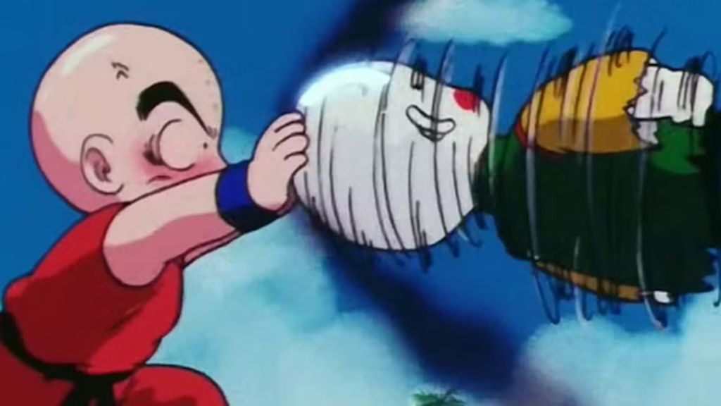 Krillin vs Chiaotzu - Dragon Ball