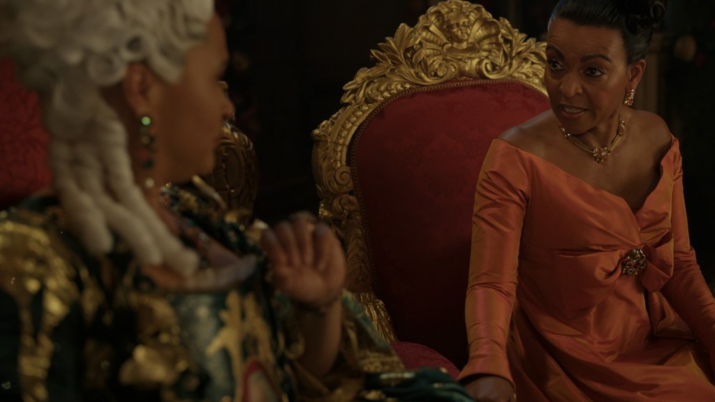 Lady Danbury and The Queen