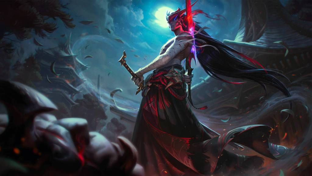 League of Legends Yone character render