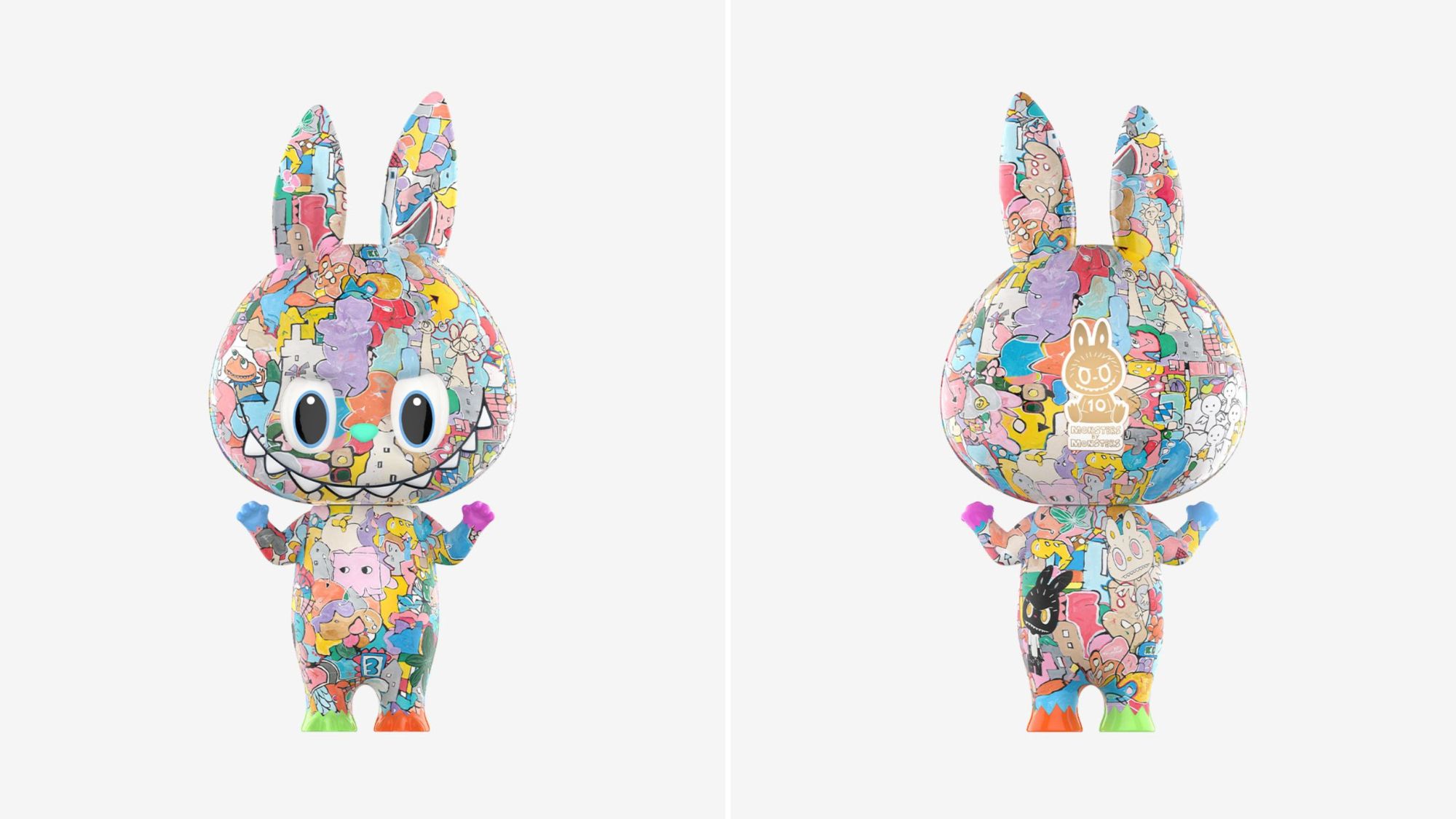MEGA LABUBU 400% Tenth Anniversary Is Available Right Now at Pop Mart