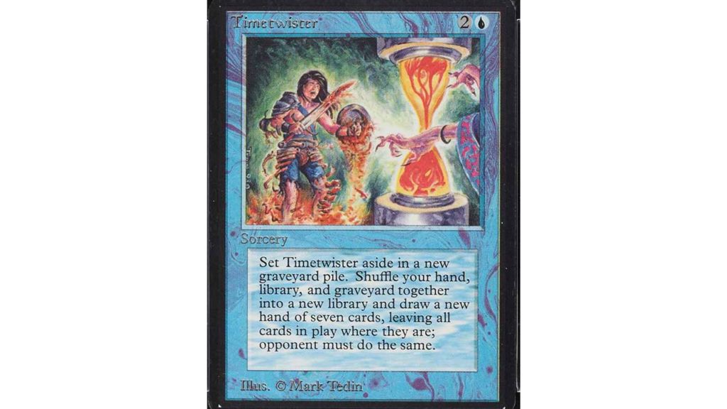 MTG Timetwister PSA 10