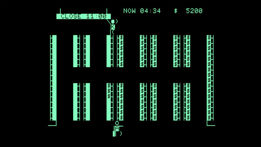 A screenshot from Manbiki Shounen (1979).