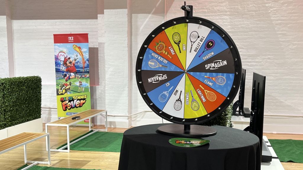 Mario Tennis Fever Racket Spinner