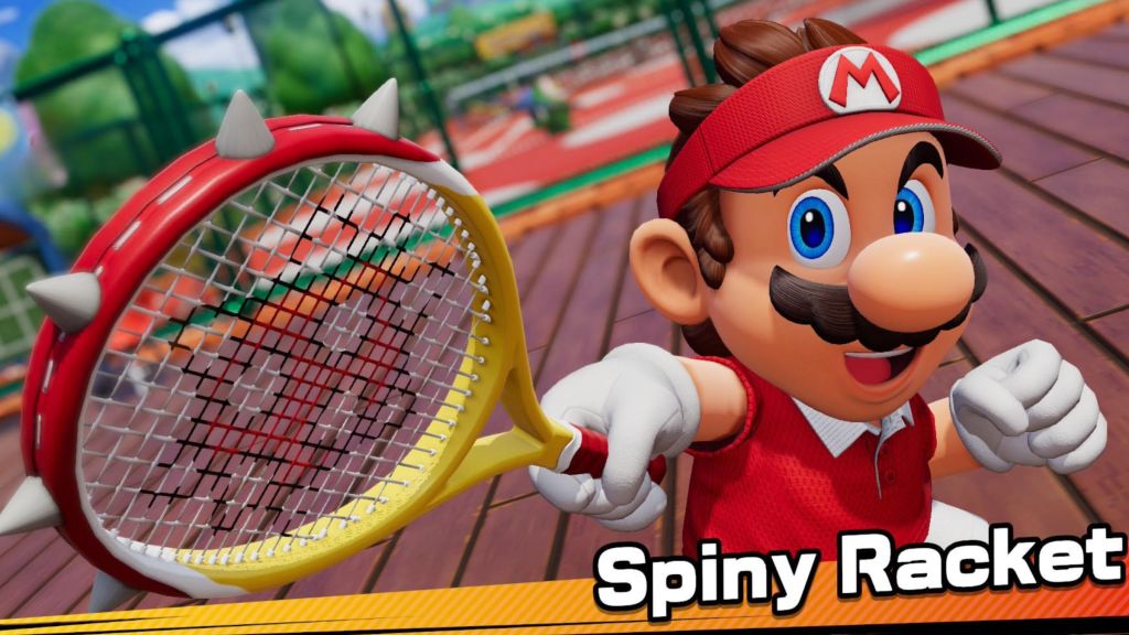 Mario with Spiny Racket