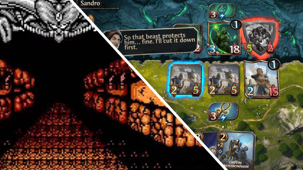 Screenshots from Might and Magic Book One The Secret of the Inner Sanctum and Might & Magic Fates.