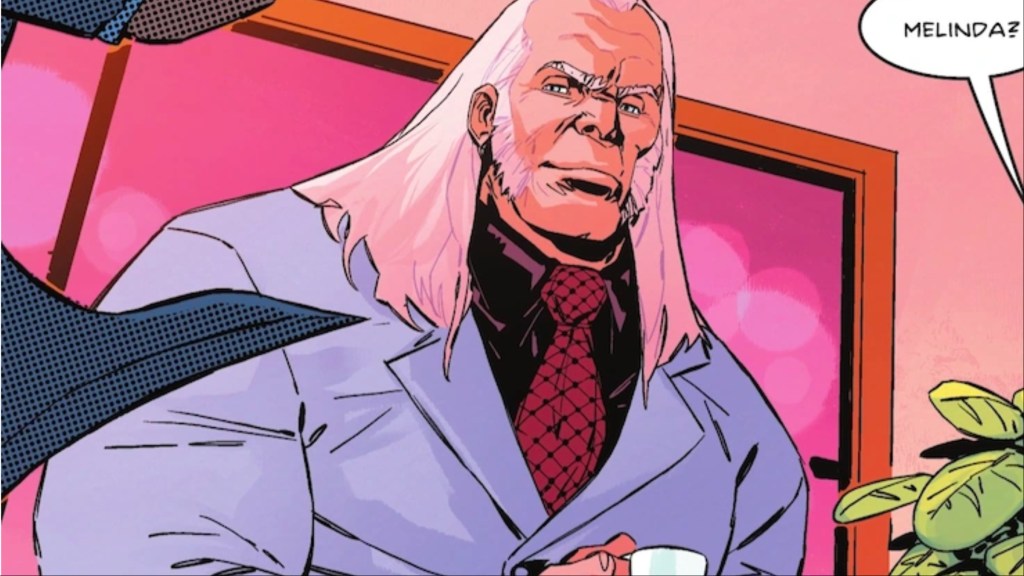 Blockbuster having a cup of tea