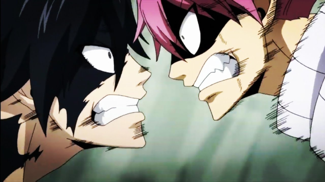 Natsu vs. Gray in Fairy Tail final season