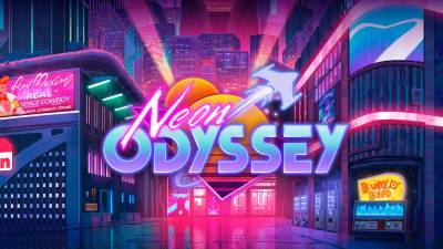 Neon Odyssey logo from Avantris Entertainment