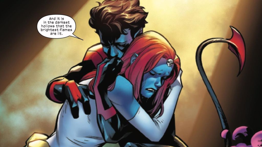 Nightcrawler and Mystique