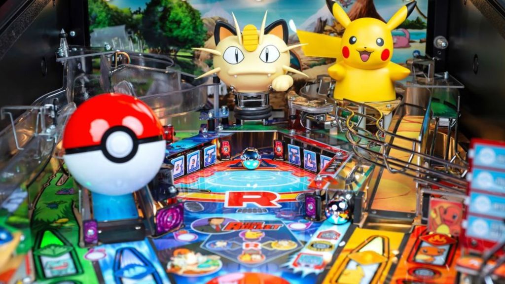 Pokemon Pinball Machine Interior