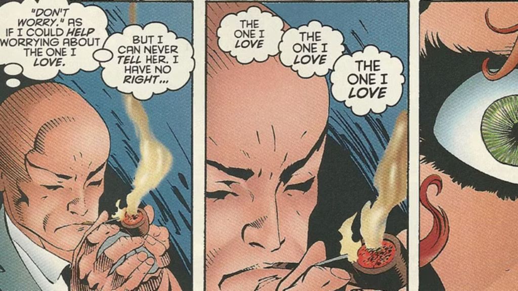 Professor X and Jean Grey