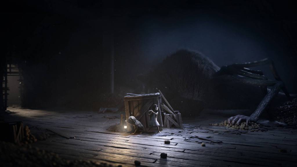 Reanimal main characters hiding from monster