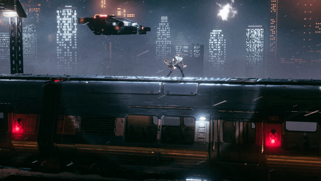 A screenshot from Replaced. 